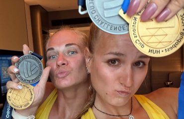 Давідова та Хміль здобули дебютне “срібло” турніру Challenge у Китаї пляжний волейбол, Валентина Давідова / Ангеліна Хміль, турнір, фінал, срібні медалі, результати матчу, волейбол україна