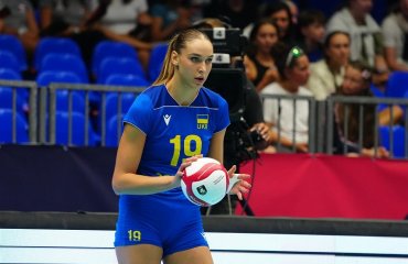Діагональна України набрала 21 очко у розгромній перемозі над Австрією жіночий волейбол, жіноча збірна україни з волейболу, анна артишук, україна - австрія, євро-2026, 21 очко, розгросна перемога