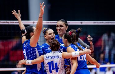 Греція створила першу сенсацію плейоф Євро-2026 жіночий волейбол, євро-2026, чемпіонат європи-2026, грецій - франція, чвертьфінал, 1\8 фіналу, результати матчу