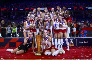 Туреччина вдруге поспіль виграла чемпіонат Європи жіночий волейбол, чемпіонат європи-2026, збірна туреччини з волейболу