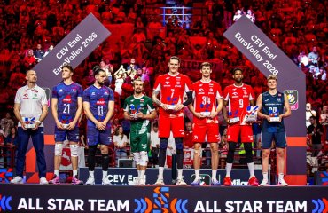 Визначено символічну збірну Євро-2026 чоловічий волейбол, євро-2026, чемпіонат європи-2026, символічна збірна, вільфредо леон, кращі гравці турніру