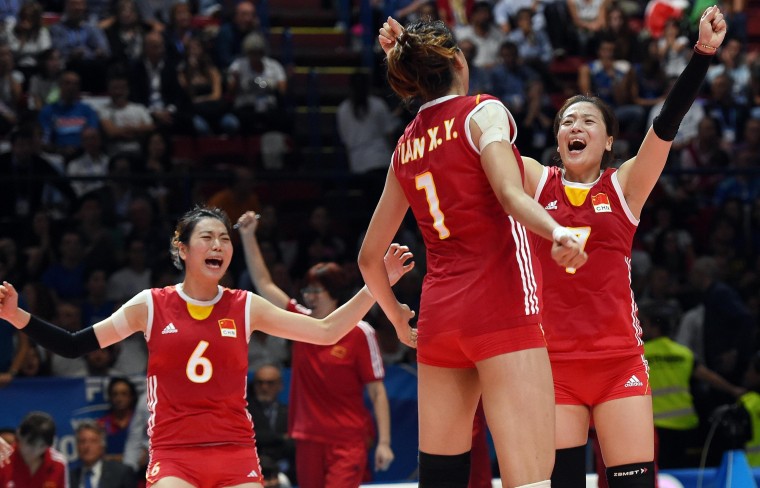  Китаянки уверенно победили Бразилию на «Воллей Мастерс» в Монтрё