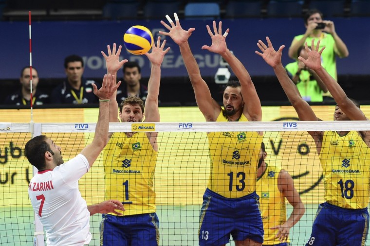  Сборная Бразилии победила Иран на старте Мировой лиги