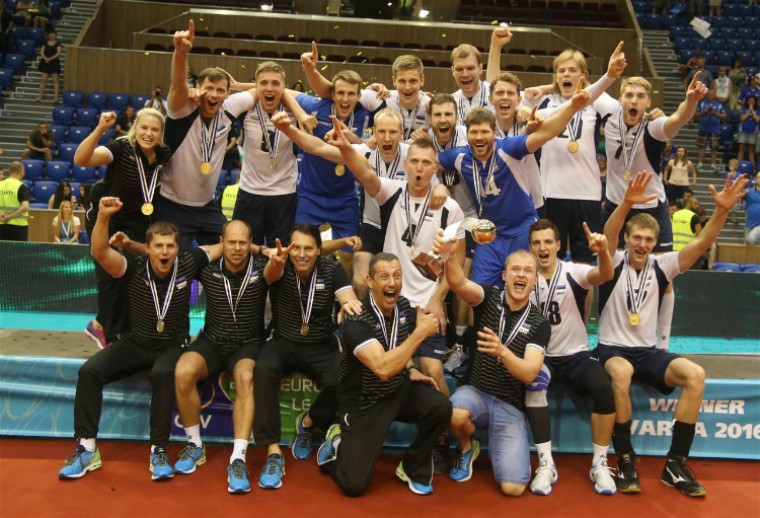  Сборная Эстонии завоевала титул в мужской Евролиге