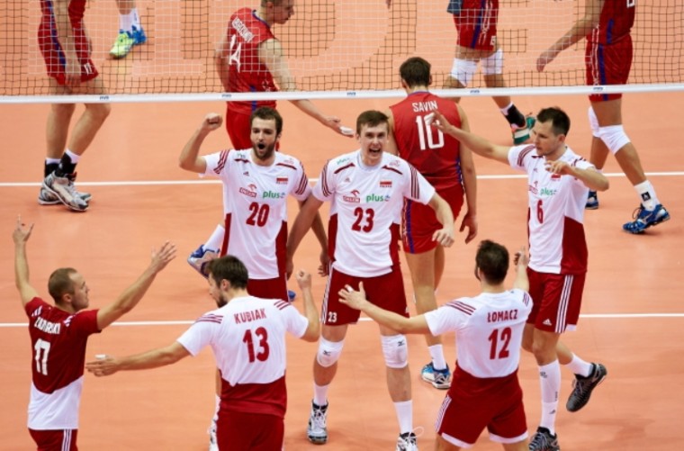  Польша добыла третью победу в Мировой лиге, обыграв Бельгию