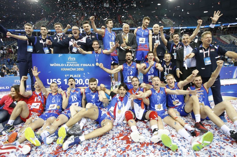  Сборная Сербии впервые в истории выиграла Мировую лигу