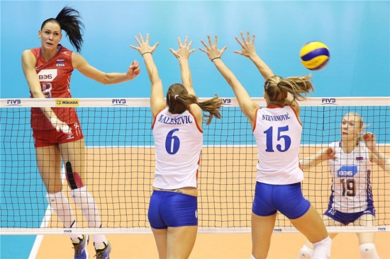  Волейболистки сборной России обыграли Сербию накануне старта Олимпийских игр