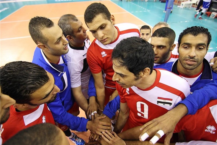  Сборная Египта обыграла  в трех сетах команду Кубы в матче Олимпиады в Рио