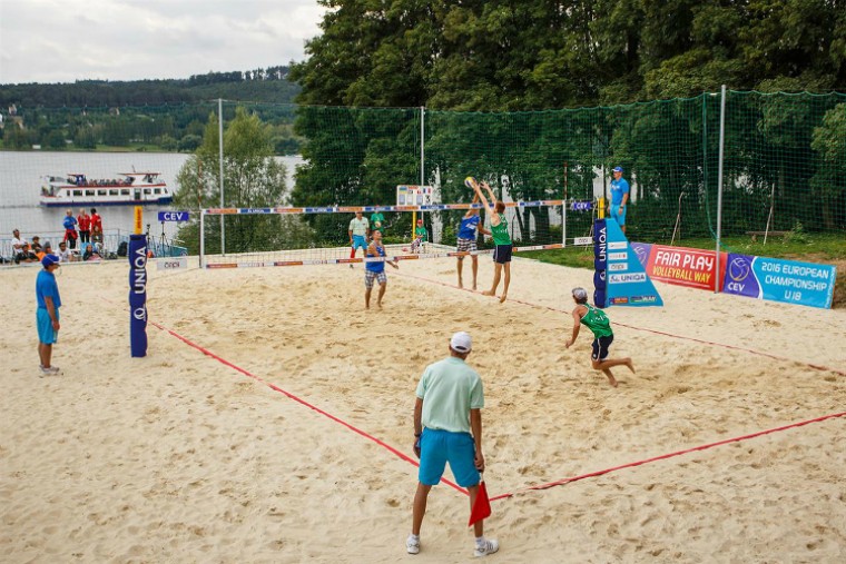  Пляжний волейбол. Чемпіонат Європи (U-18). Результати українських пар