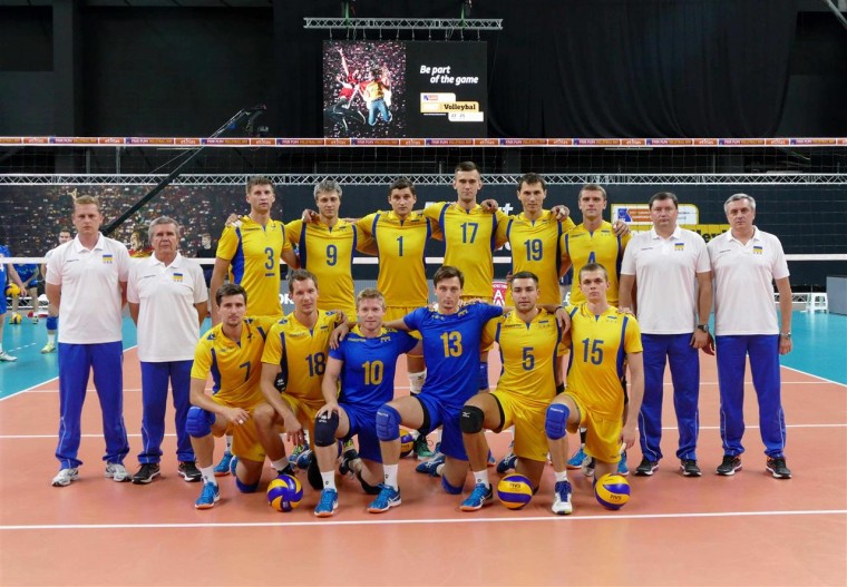 Мужская сборная Украины Фото матча Украина - Республика Молдова. Отбор на Чемпионат Европы-2017