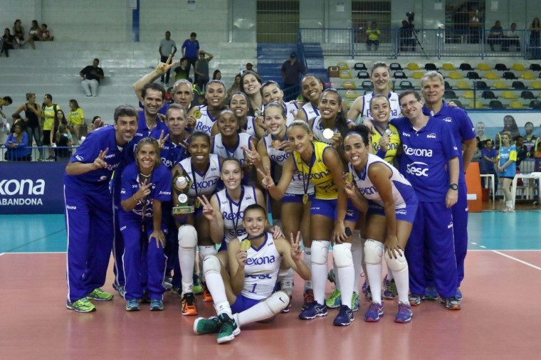 Рексона-Сеск "Рексона-Сеск"  выиграла Суперкубок Бразилии