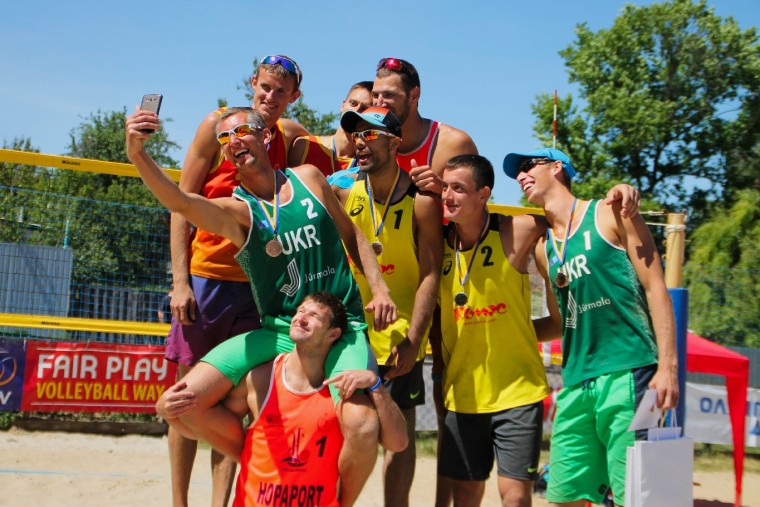 Призери другого туру чемпіонату України з пляжного волейболу Денін та Попов стали переможцями другого туру чемпіонату України з пляжного волейболу (ФОТО)