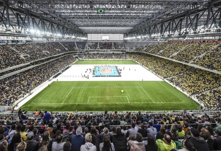 Бразилия - Португалия, 2016 г. "Финал шести": игры на футбольной арене и прощание с Мировой лигой