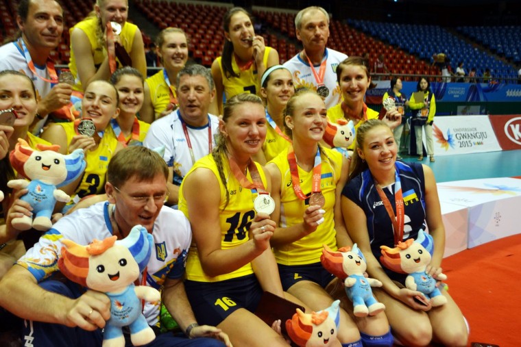 Женская сборная Украины на Универсиаде-2015 "Химик" станет базовой командой сборной Украины на Всемирной Универсиаде