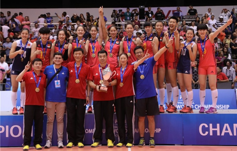 Женская молодёжная сборная Китая Женская сборная Китая выиграла чемпионат мира U-20