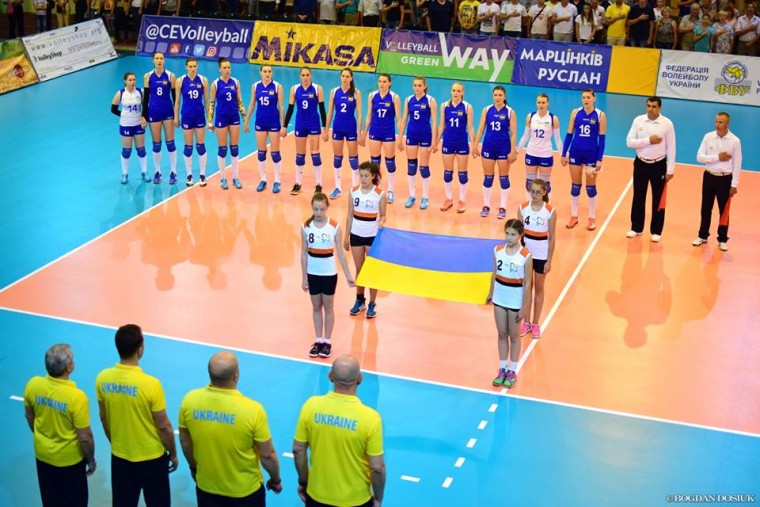 Женская сборная Украины Женская сборная Украины поднялась на 14 место в рейтинге ЕКВ
