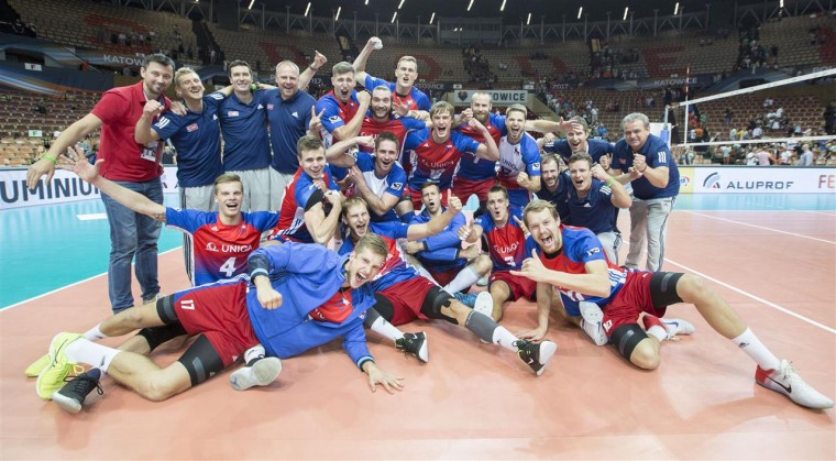 Мужская сборная Чехии Определились все участники 1/4 финала чемпионата Европы-2017