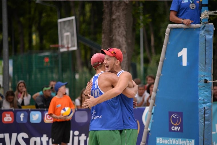 Владислав Павлюк та Ігор Свірідов Чемпіонат Європи з пляжного волейболу U-20. Розклад, результати та трансляції