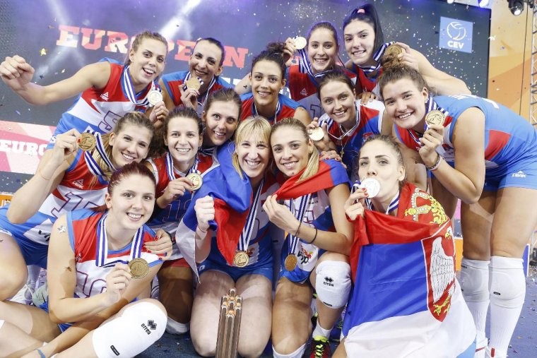 Женская сборная Сербии Женская сборная Сербии - чемпион Европы-2017!