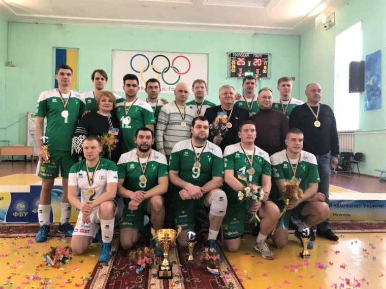 Нікополь ВК "Нікополь" став переможцем другої ліги України 2017\18