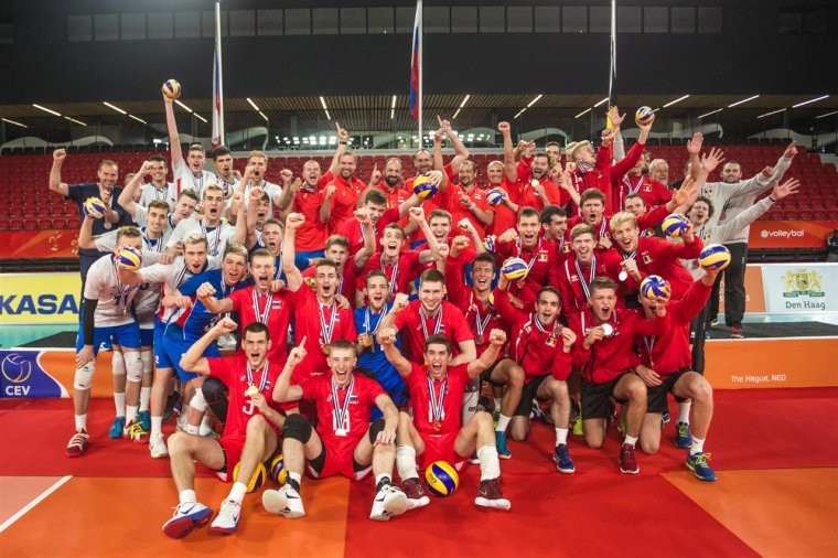 Молодіжні збірні Росії, Чехії та Бельгії Збірна Росії виграла чемпіонат Європи U-20
