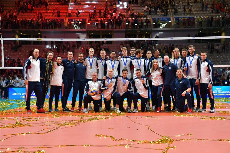 Чоловіча збірна США Збірна США стала бронзовим призером чемпіонату світу-2018