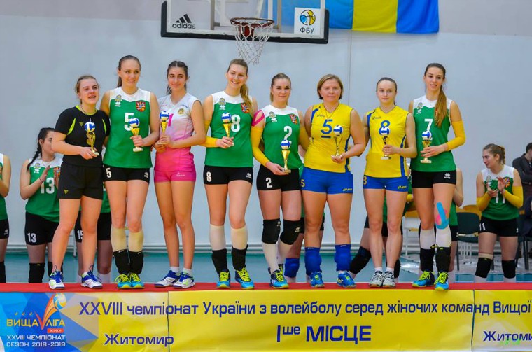  Кращі гравці "Фіналу чотирьох" жіночої Вищої ліги України 2018\19