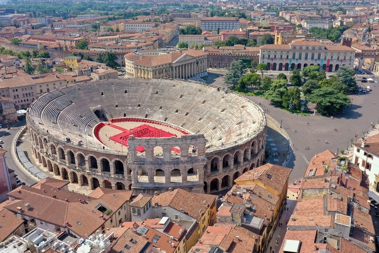 Аrean di Verona Суперкубок Італії відбудеться в античному амфітеатрі