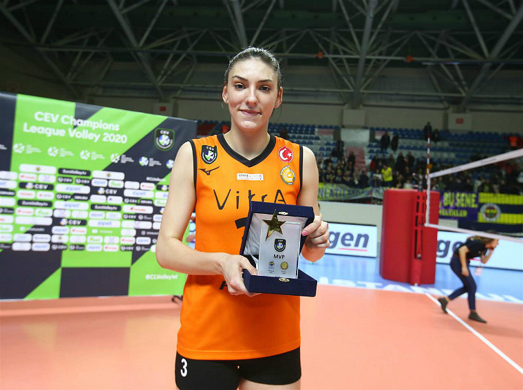 Тияна Бошкович Трійка найкращих молодих волейболісток світу 2020 року