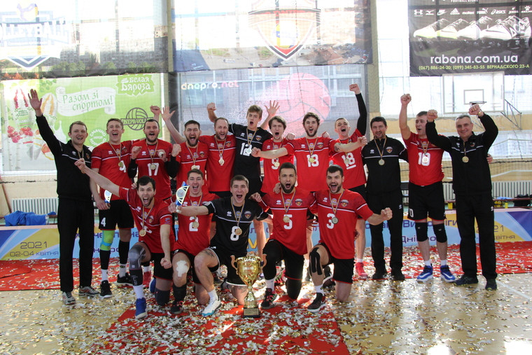  ВК "Дніпро" – переможець Вищої ліги України 2020-2021