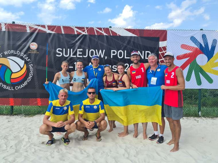 Збірна України Дефлімпійська збірна України – чемпіон світу з пляжного волейболу
