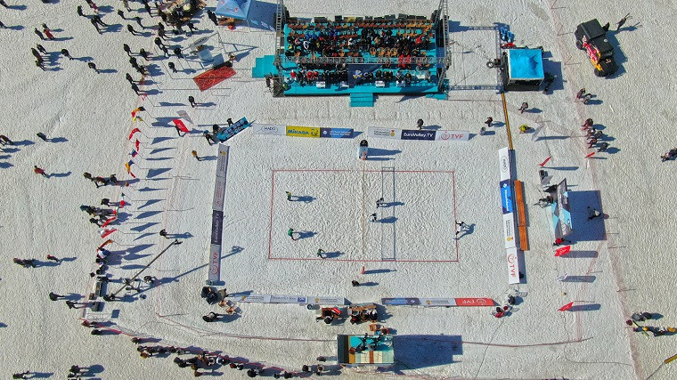  Євротур з волейболу на снігу у Трускавці перенесений на невизначений термін