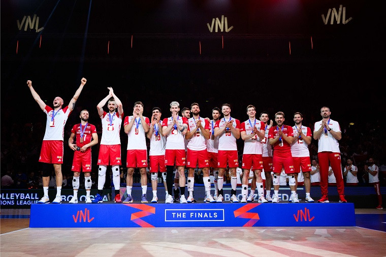 Збірна Польщі Польща стала бронзовим призером Ліги націй