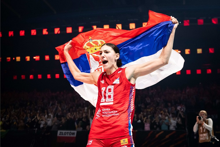 Тіяна Бошкович Бошкович вдруге поспіль стала MVP чемпіонату світу