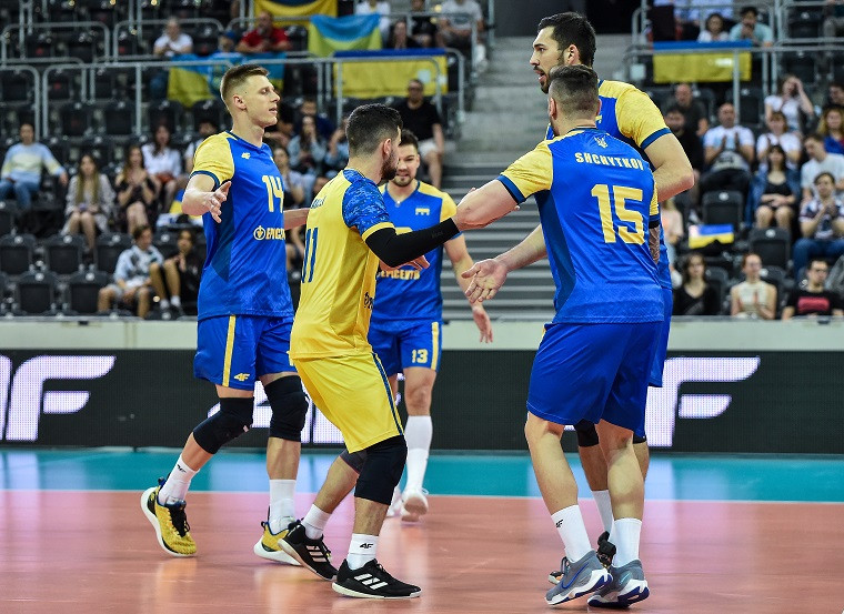 Національна збірна України з волейболу Україна здобула третю поспіль перемогу у Євролізі-2023