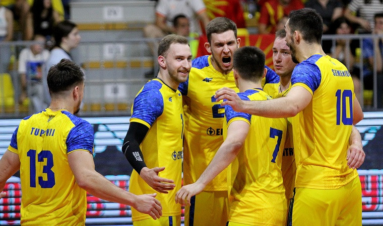 Національна збірна України з волейболу Збірна України завершила груповий раунд Євроліги з максимальним результатом