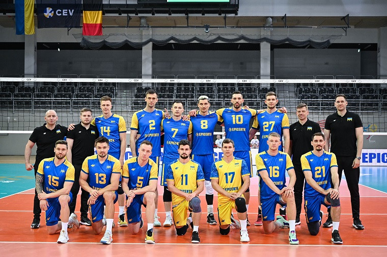 Національна збірна України з волейболу Україна – срібний призер Золотої Євроліги 2023!