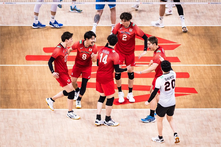 Збірна Японії з волейболу Збірна Японії вперше в історії вийшла до півфіналу Ліги націй