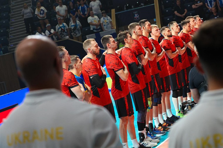 Чоловіча збірна України з волейболу Чоловіча збірна України здобула першу перемогу на Євро-2023