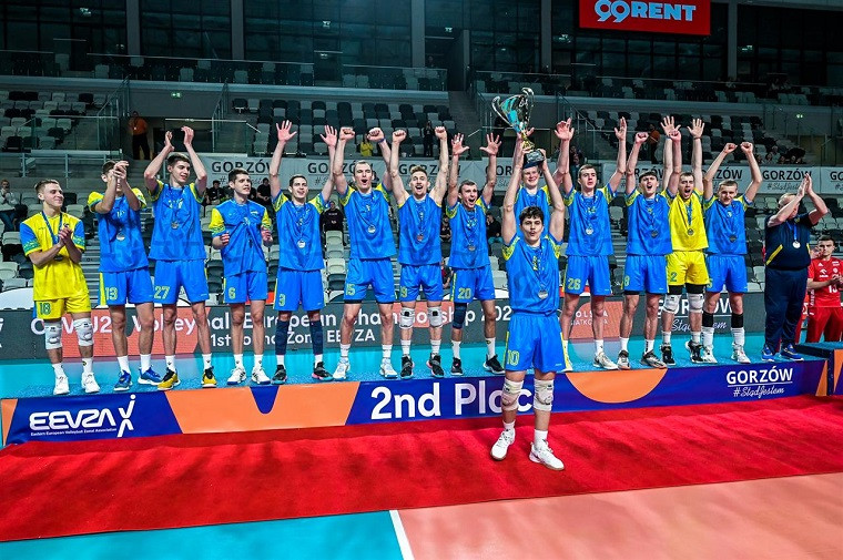 Збірна України з волейболу U20 Збірна України U20 здобула срібні медалі чемпіонату СЄВЗА-2024