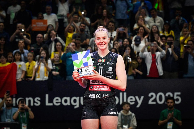 Ізабель Хаак Хаак вдруге поспіль стала MVP Ліги чемпіонів