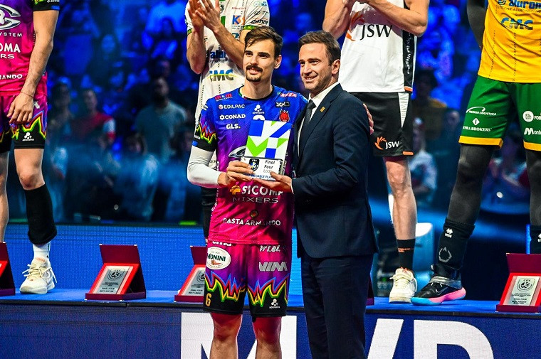 Сімоне Джанеллі Джанеллі – MVP “Фіналу чотирьох” Ліги чемпіонів