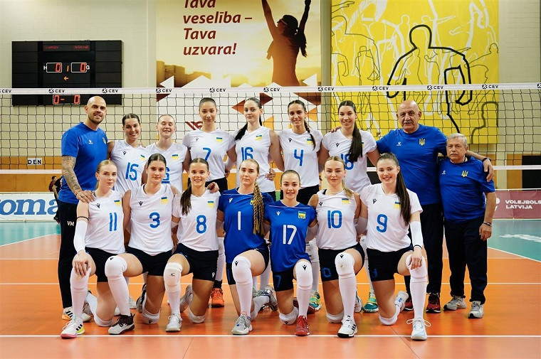 Збірна України з волейболу U22 Збірна України U-22 зіграє на молодіжному чемпіонаті Європи-2026