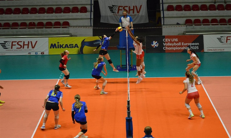 Збірна України з волейболу U16 Збірна України U-16 завершує боротьбу за медалі Євро-2025