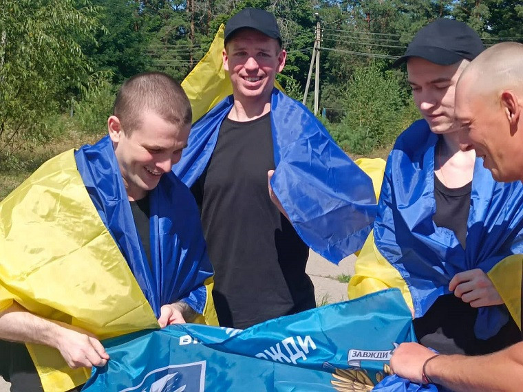 Микита Каліберда З поверненням додому, Микита! Український волейболіст повернувся з трирічного полону