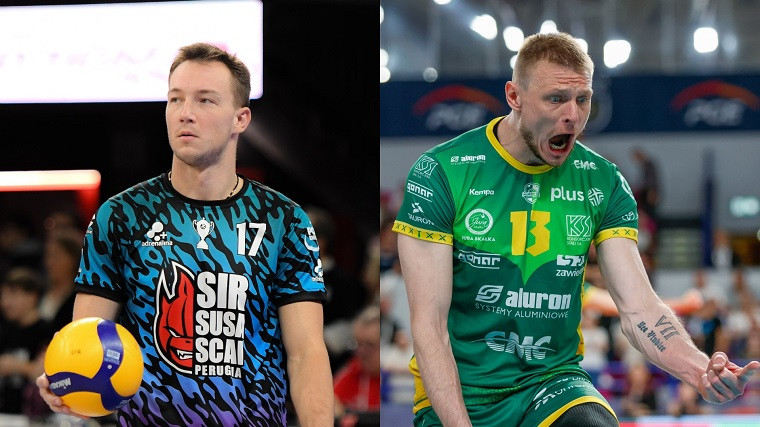 Олег Плотницький та Юрій Гладир Два українські волейболісти поборються за титул чемпіона світу