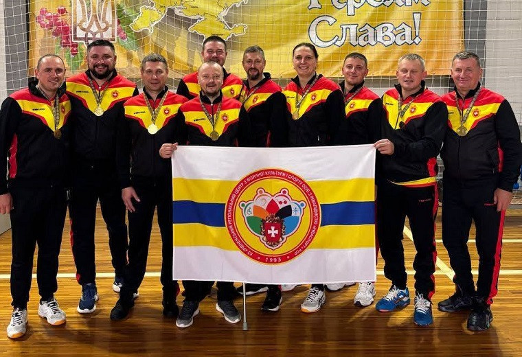 Команда з Рівненщини вперше стала чемпіоном України з волейболу сидячи