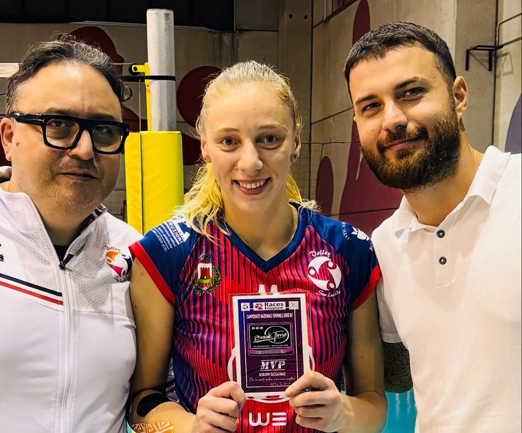 Юлія Камінська Українська волейболістка Юлія Камінська здобула звання MVP у дебютному сезоні в Італії