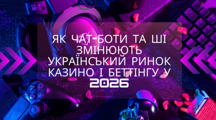  Як чат-боти та ШІ змінюють український ринок казино і беттінгу у 2026