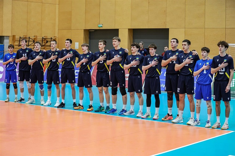 Збірна України з волейболу U18 Юнацька збірна України U-18 програла Нідерландам і вибула з боротьби за Євро-2026